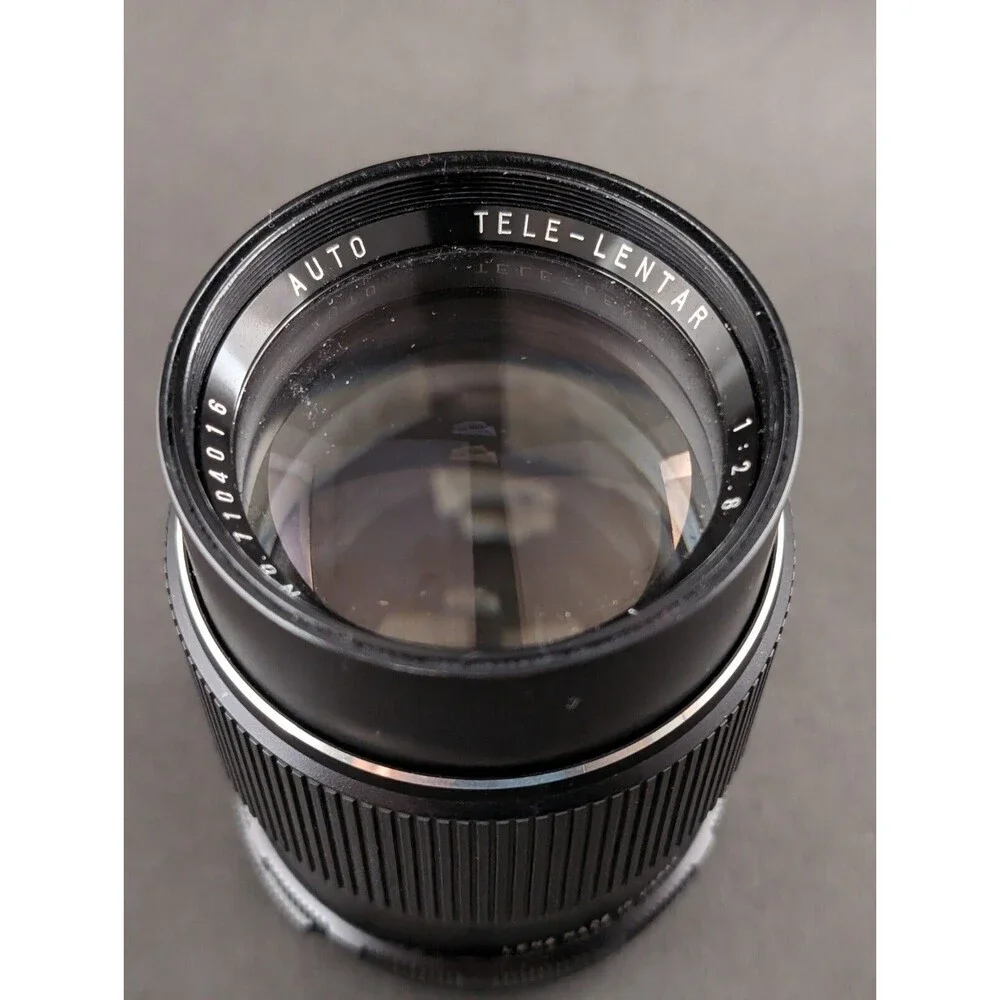 Vintage Lentar 135mm f/2.8 prime Preset lens Pentax m42 screw mount Portrait Fas